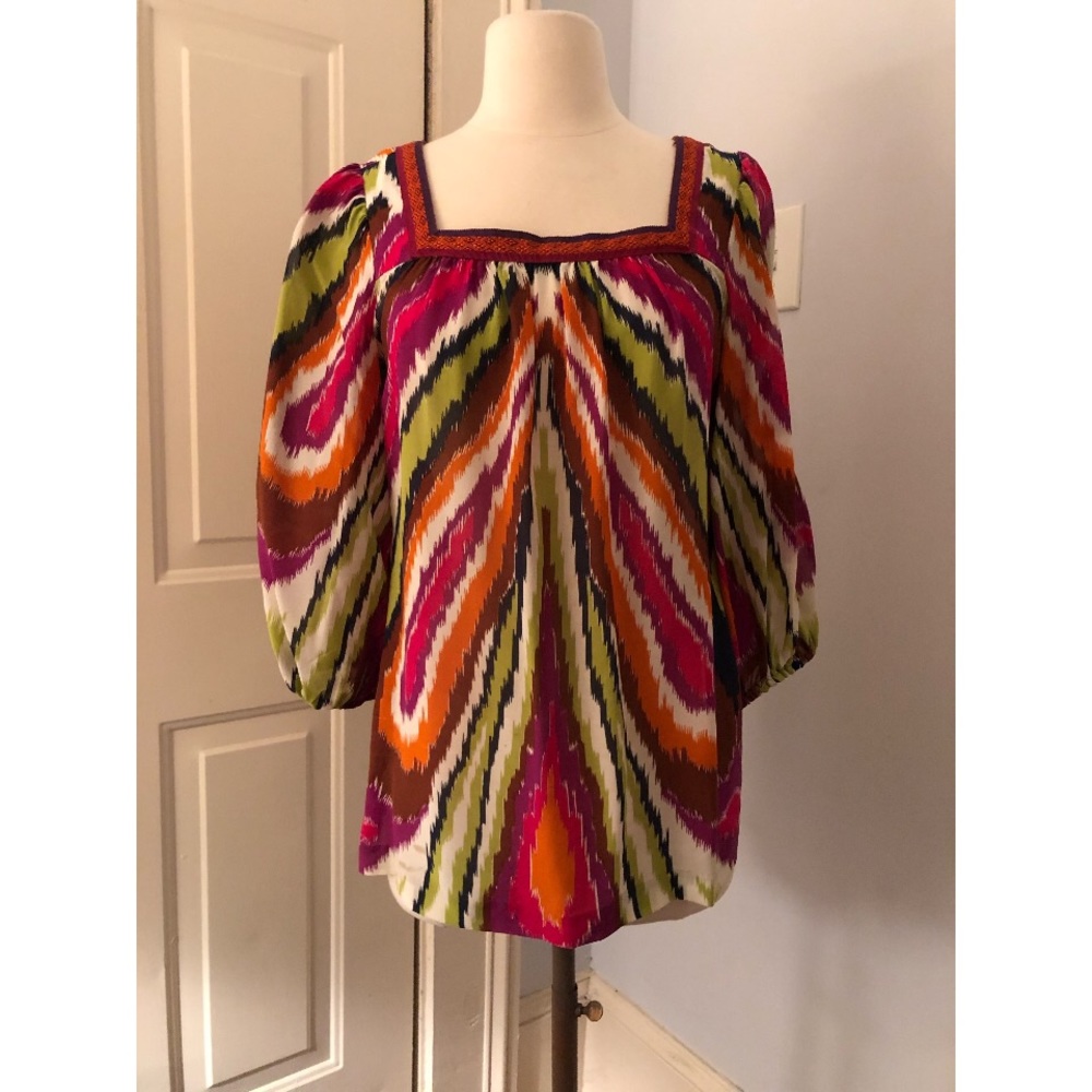 Trina Turk ikat top